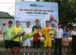 Bóng đá giao hữu "Hướng về Biển Đông"
